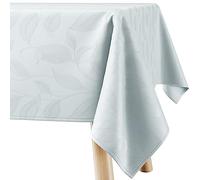 Filumi Nappe Rectangle 120x220 cm argenté Rembourrée extérieur intérieur Motif végétal Amalu