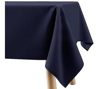 Filumi Nappe Rectangle 140x200 cm Bleu Marine Rembourrée extérieur intérieur Motif en Zigzag Verte