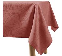 Filumi Nappe Rectangle 140x260 cm Rose Rembourrée extérieur intérieur Motif en marbre Manil