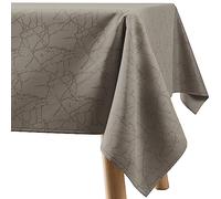 Filumi Nappe Rectangle 140x300 cm Beige Rembourrée extérieur intérieur Motif en marbre Manil