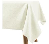 Filumi Nappe Rectangle 140x300 cm Creme Rembourrée extérieur intérieur Motif en marbre Manil