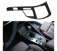 FILUNO Couverture De Panneau De Changement De Voiture pour BMW X1 F48 2016-2019, Fibre de Carbone Panneau de Commande de Changement de Rapport Couverture Trim,A-LHD