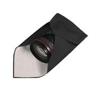 Filvczt Camera Lens Protector, Soft Travel Makeup Bag, Adhesive Camera Digital Bag, Magic Protective Wrap Kit, Cameras Lenses Bag, Easy to Use, Portable for DSLR Camera Lens