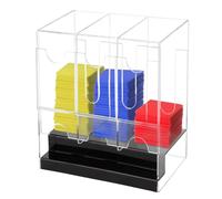 Filvczt Distributeur de Boosters,Organisateur de Pochettes de Cartes à Collectionner 3 Emplacements | Organisateur pour Sports Maison Bureau Espace de Jeu