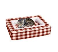 Filvczt Large Dog Bed, Soft Dog Couch, Washable Dog Bed, Removable Dog Beds, Super Soft Kennel Anti Slip Sleeping Pad, Easy to Use, Portable for Small, Medium, Large Pets