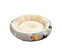 Filvczt Small Round Dog Bed, Puppy Sleeping Nest, Comfortable Round Cat Beds, Warm Cozy Soft Round Nest, Round Donut Cat and Dog Cushion Bed, Easy to Use, Portable for Cat & Dog Pets