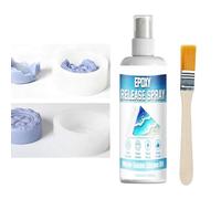 Filvczt Spray Démoulant | 100 ML Agent Lubrifiant à Séchage Rapide,Agent de Démoulage pour Époxy | pour Fabrication de Bougies, Savons, Plâtre, Coulage Béton, Atelier Maison, Garage, Studio Créatif