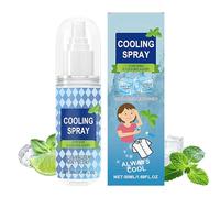 Filvczt Spray rafraîchissant pour le corps | Vaporisateur rafraîchissant 50 ml, brume glacée hydratante et liquide de protection UV pour les trajets quotidiens en plein air par temps chaud plage, golf