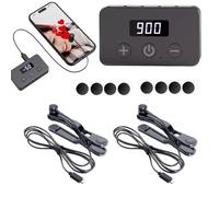 Filvczt Tapeur D'écran - Clicker Automatique Rechargeable - Vitesses Réglables Tactile Physique pour Jeux Ordinateur Tablette Réseaux Sociaux Télétravail Diffusion en Direct Tests Application |