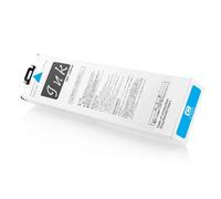 FILWY Cartouche d'encre Compatible avec Riso Comcolor X7200 X7250 7200 7250 X7250A EX7250 K C M Y Option 4 Couleurs(Cyan)
