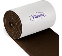 Filzada® 1x Patins en Feutre Auto-adhésifs - Rouleau (100 x 10 cm) - Brun - Patins en Feutre pour Meubles Professionnels avec Un Pouvoir adhésif idéal