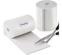 Filzada® 2X Patins en Feutre Auto-adhésifs - Rouleau (100 x 10 cm) - Blanc - Patins en Feutre pour Meubles Professionnels avec Un Pouvoir adhésif idéal