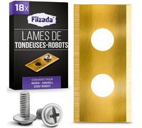 Filzada® Lames de Tondeuse-Robot Compatible avec Worx Landroid, Zoef Robot, Einhell