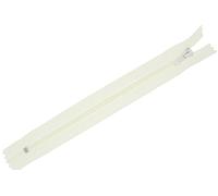 Fim Fermeture éclair en nylon à spirale fine (n° 3) non séparable Pour pantalon, etc., 3 - rohweiß(102), 40cm