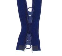 FIM Spirale No 5 Fermeture à glissière à double curseur en plastique, 12 - dunkelblau(330), 70cm