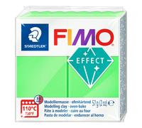 FIMO EFFECT pâte à modeler durcissant au four vert néon 57 g