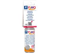 FIMO 8050-81 FIMO gel décoratif liquide, argent, durcissant au four, 50 ml