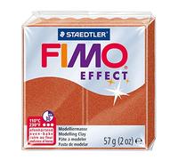 FIMO bloc de 56g de pâte à modeler à cuire EFFECT Cuivre métallique