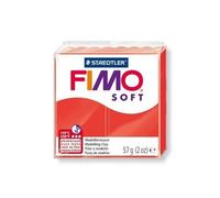 Fimo Boîte 6 Pieces Fimo Soft Rouge Indigo N°24