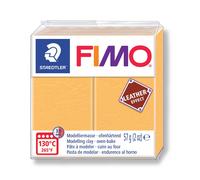 Fimo Effect Cuir 57g Jaune Safran / 8010-109