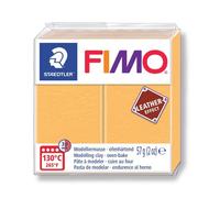 Fimo Effect Cuir 57g Jaune Safran / 8010-109