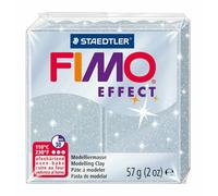 Fimo Fimo Effect 57g Argent Pailleté / 8020-812