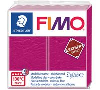 Staedtler Fimo effet cuir argile à modeler effet baies roses Rose G