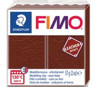 FIMO EFFECT LEATHER pâte à modeler noisette 57 g