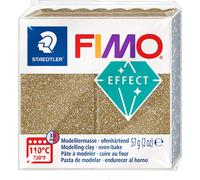 FIMO EFFECT pâte à modeler durcissant au four or-brillant 57 g