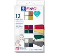 FIMO EFFECT Pâte à modeler, kit de 12