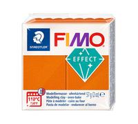 FIMO EFFECT pâte à modeler orange-métallique 57 g