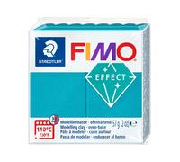 FIMO EFFECT pâte à modeler turquoise métallisée 57 g
