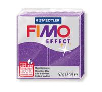 Fimo Fimo Effect 57g Violet Pailleté / 8020-602