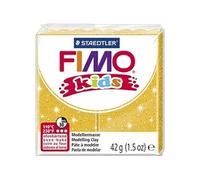 Pâte Fimo Kids 42 G Doré Pailleté 8030.112 - Fimo