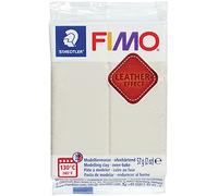 Fimo Leather Effect Polymer Clay 2oz-Ivory -EF801-029