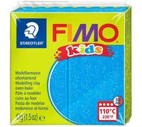 Staedtler - Fimo kids - Pain Pâte à Modeler 42 g Bleu Pailleté