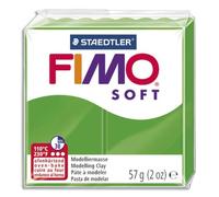 FIMO Pâte à cuire Fimo Soft de 57 g coloris Vert Tropique
