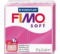 FIMO, pâte à modeler framboise soft normale