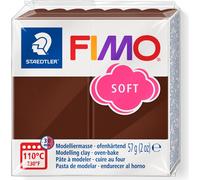 FIMO, pâte à modeler, pâte à modeler chocolat soft normale