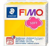 Fimo : Pâte Fimo Soft, 57 G : Jaune Soleil