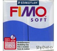Staedtler - Fimo Soft - Pain Pte à Modeler 57 g Bleu Brillant