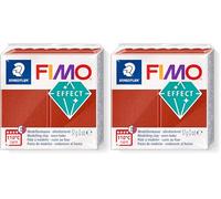 FIMO Staedtler STAEDTLER Effect-Pain pâte à Modeler 57 g Effet, 8010-27 St, Cuivre métallique, Standard (Lot de 2)