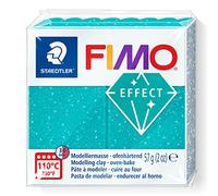 FIMO Staedtler STAEDTLER Effect-Pain pâte à Modeler 57 g Effet, 8010-392 St, Turquoise Galaxie, Standard