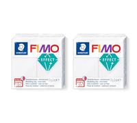 FIMO Staedtler STAEDTLER Effect-Pain pâte à Modeler 57 g Effet Galaxie Blanc, 8010-002 St, Standard (Lot de 2)