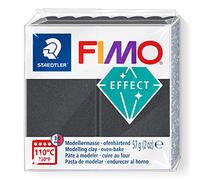 FIMO Staedtler STAEDTLER Effect-Pain pâte à Modeler 57 g Effet métallique, 8010-91 St, Gris Acier métallisé, Standard