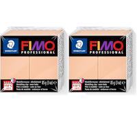 FIMO Staedtler STAEDTLER Professional-Pain pâte à Modeler 85 g camée, 8004-435 St, Cameo, 85g (Lot de 2)