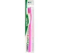 Fimodent Brosse à dents Ultra Soft avec système de protection des gencives et des dents - Équipée de poils 6580 UltraX de dureté souple, doux pour les gencives et l'émail - Couleur Rose