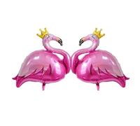 FIMWOLZ XXL Ballons Flamant Rose, 2 Pièces Flamingo pour Mariage Anniversaire Fête Décoration, Cadeau Surprise pour Petite Amie