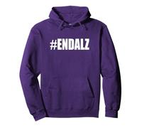 Fin Alzheimer's Purple Ribbon Mom Dad Alzheimer's Awareness Sweat à Capuche