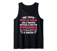 Fin année Humour Professeur Philosophie Super Prof de Philo Débardeur